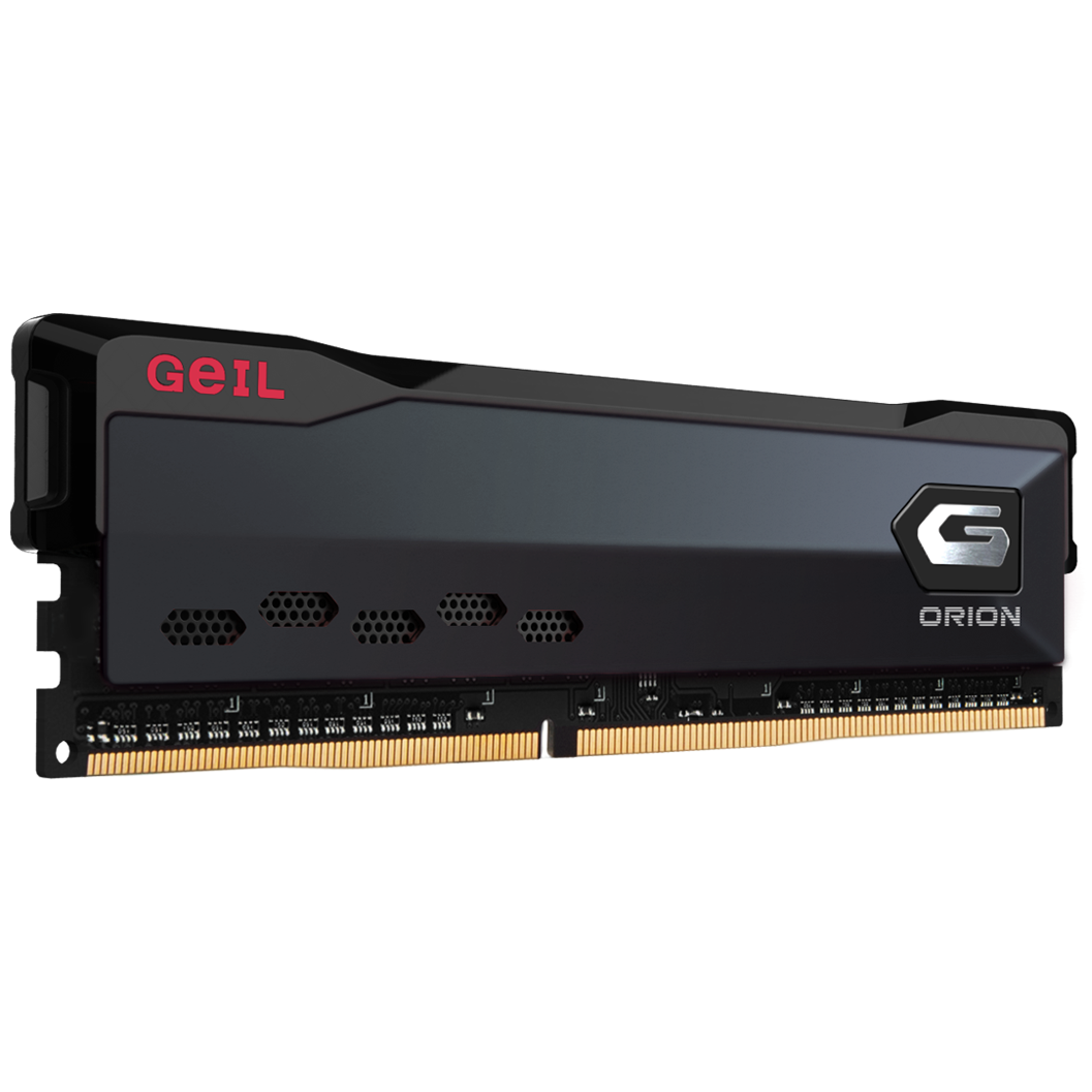 A large main feature product image of GeIL Orion 32GB Kit (2x16GB) DDR4-3200 C22