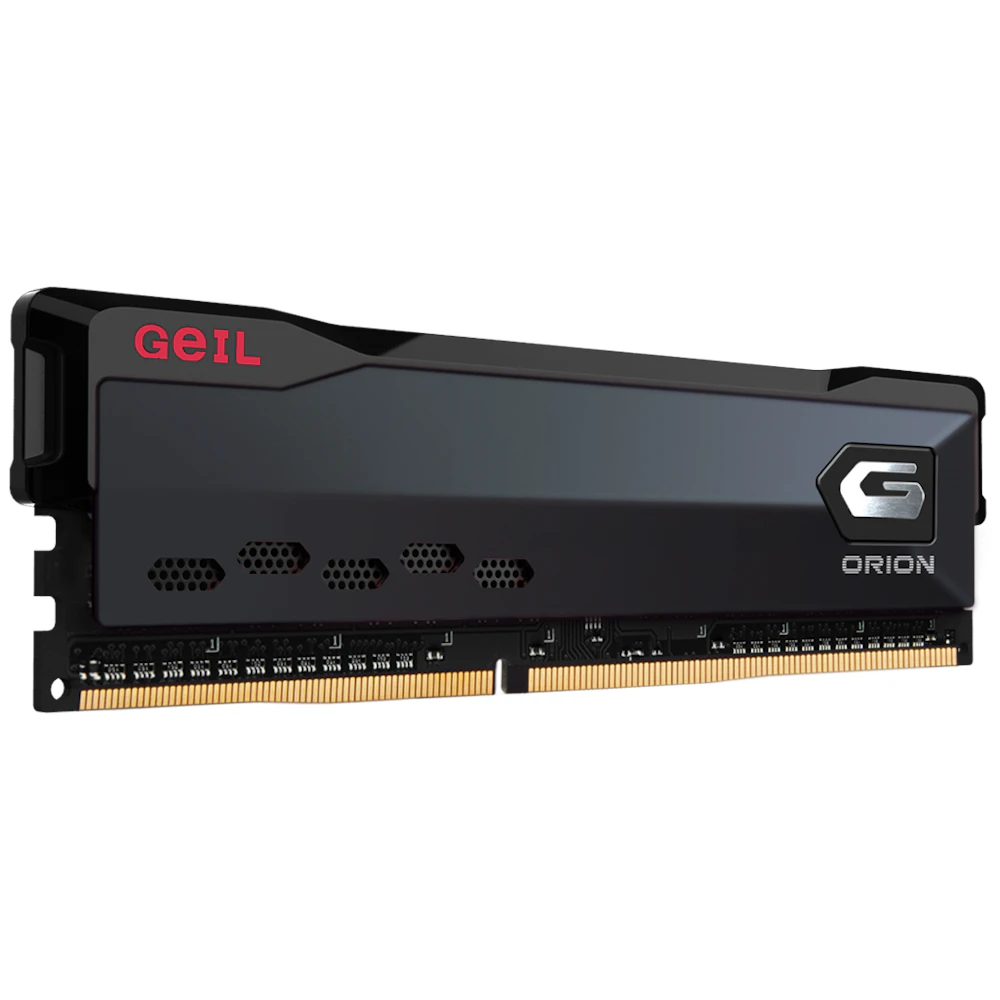A large main feature product image of GeIL Orion 32GB Kit (2x16GB) DDR4-3200 C22