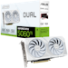 A product image of ASUS GeForce RTX 5060 Ti Dual OC 16GB GDDR7 - White