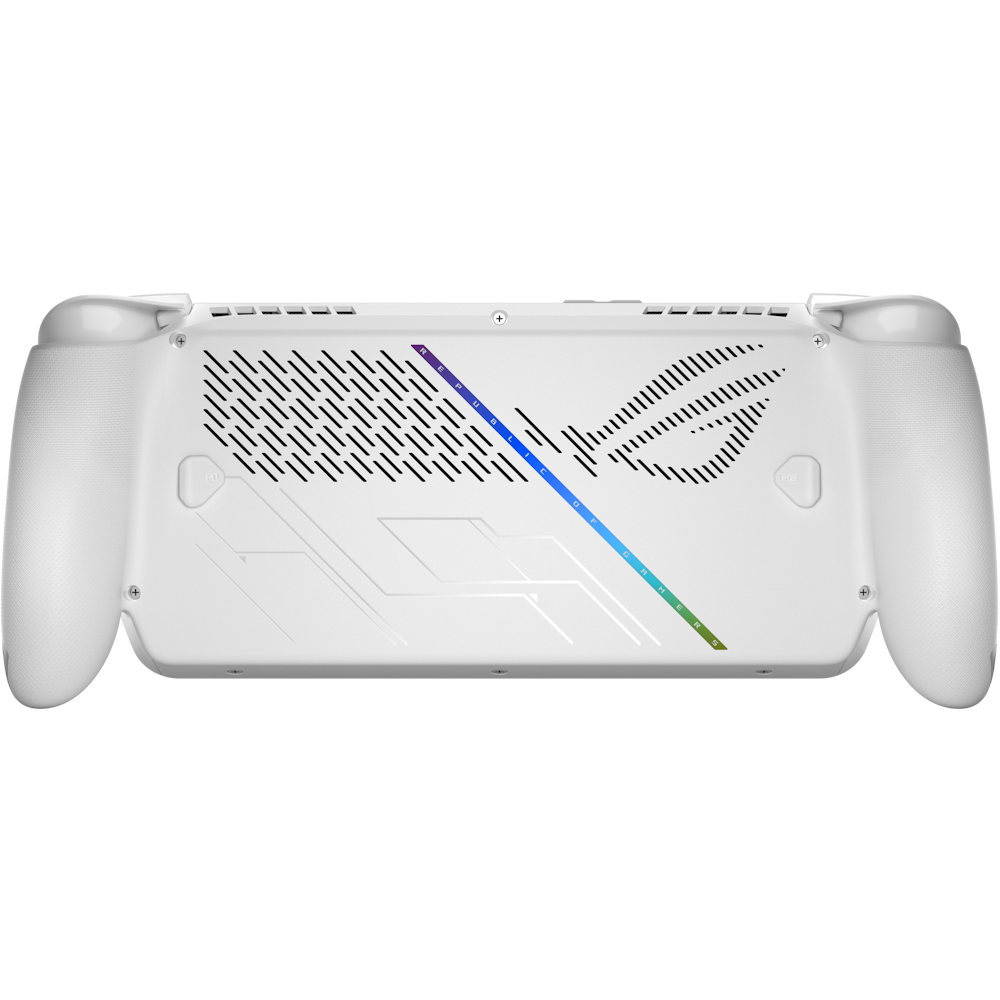 A large main feature product image of ASUS ROG Xbox Ally - 7" 120Hz, Ryzen Z2 A, 16GB/512GB - Gaming Handheld (White)