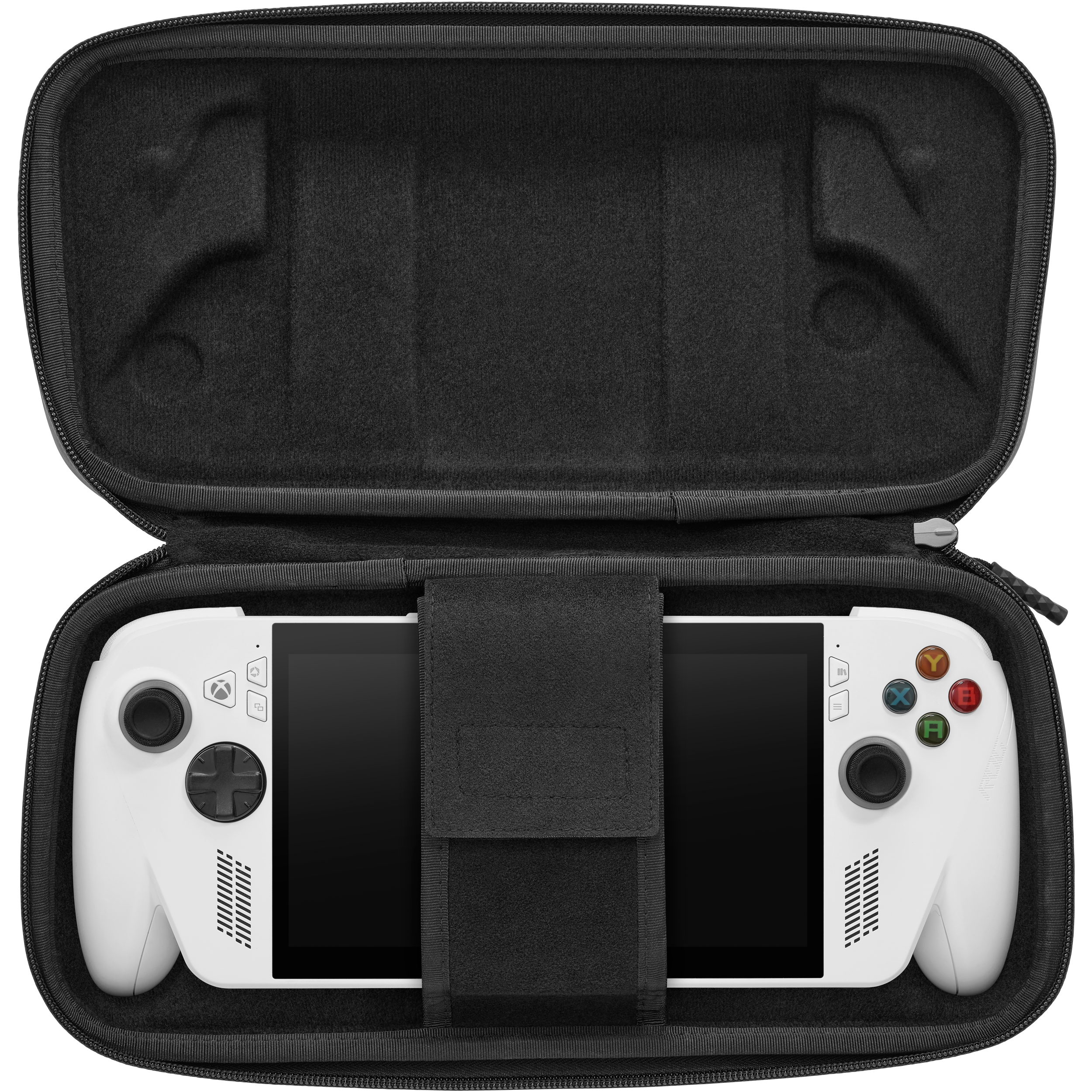 A large main feature product image of ASUS ROG Xbox Ally X Travel Case