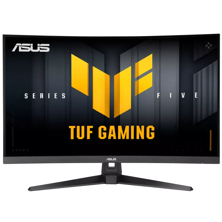 A large main feature product image of ASUS TUF Gaming VG32VQM5B - 32" 1080p 250Hz Fast VA 0.5ms Gaming Monitor