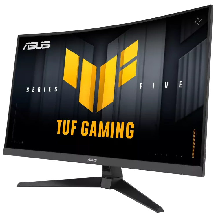 A large main feature product image of ASUS TUF Gaming VG32VQM5B - 32" 1080p 250Hz Fast VA 0.5ms Gaming Monitor