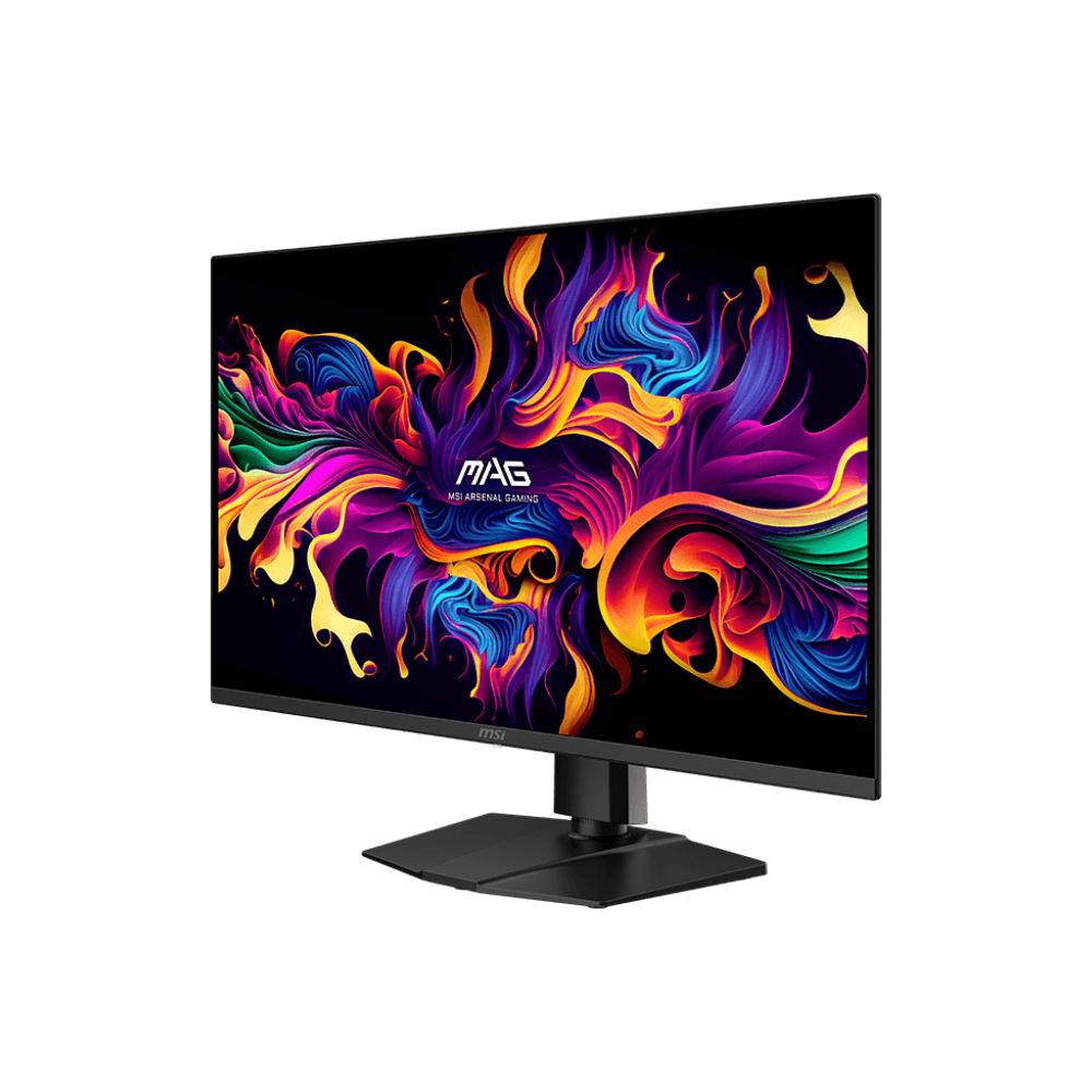 A large main feature product image of MSI MAG 322UP QD-OLED E16 - 32" 4K 2160p 165Hz 0.03ms QD-OLED Gaming Monitor