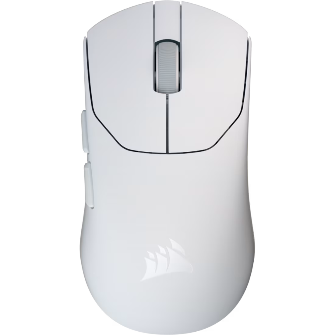 A large main feature product image of Corsair SABRE v2 PRO Ultralight Gaming Mouse (White)