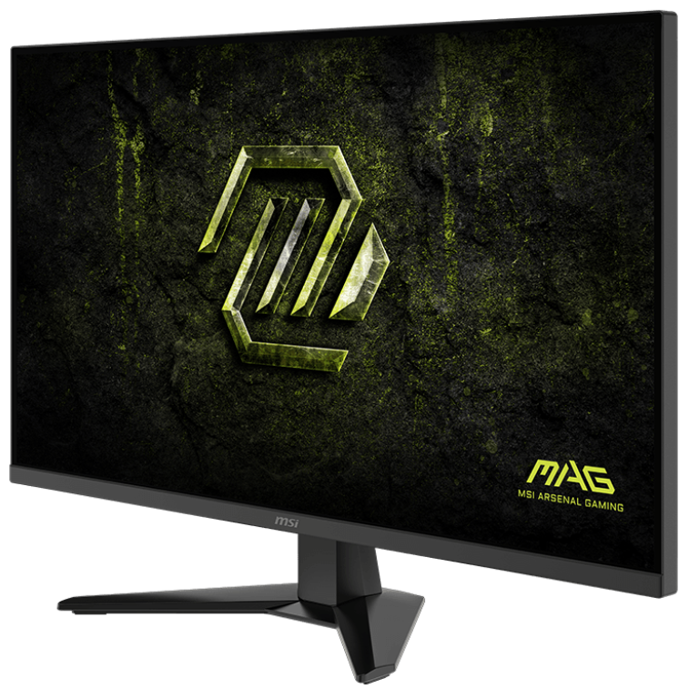 A large main feature product image of MSI MAG 325QF E18V - 32" 1440p 180Hz 0.5ms Rapid VA Gaming Monitor