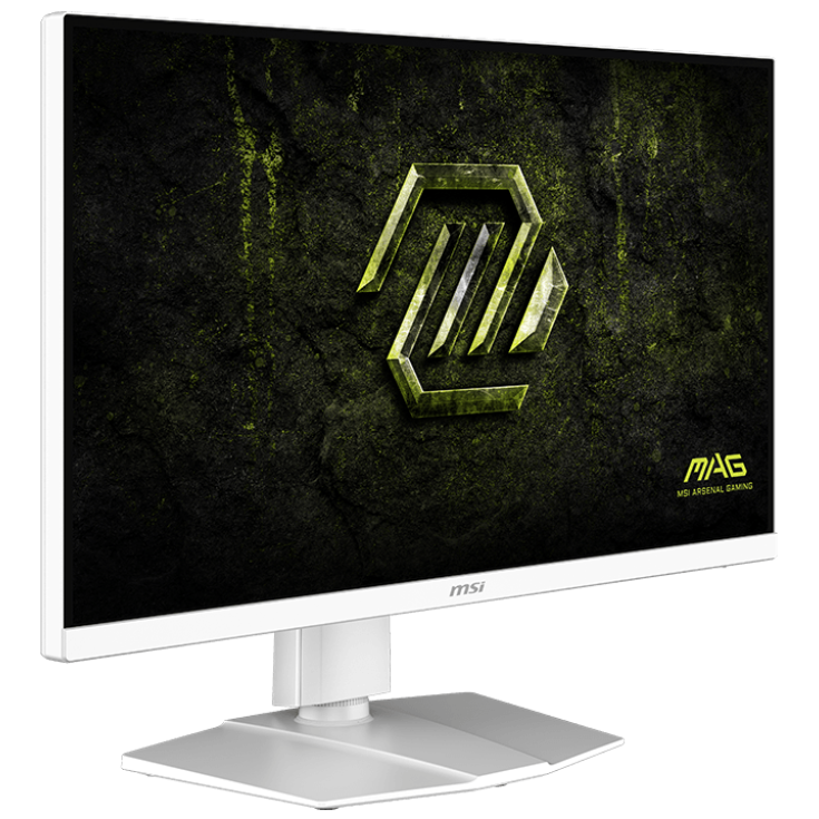 A large main feature product image of MSI MAG 274QRFW E20 - 27" 1440p 200Hz 0.5ms Rapid IPS Gaming Monitor