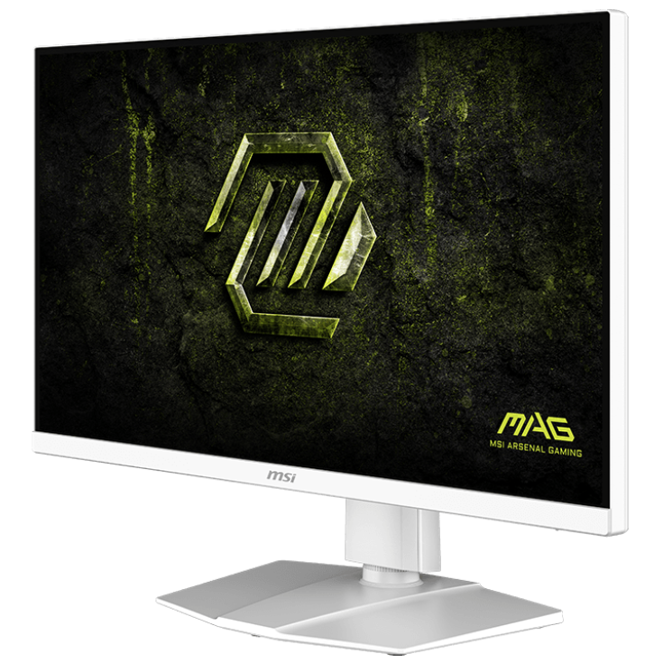 A large main feature product image of MSI MAG 274QRFW E20 - 27" 1440p 200Hz 0.5ms Rapid IPS Gaming Monitor