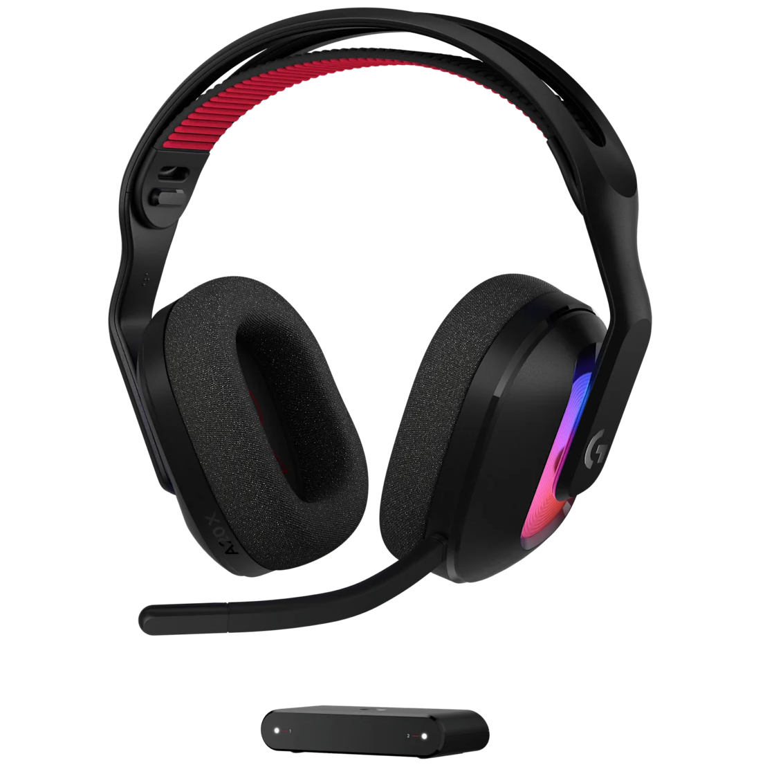 A large main feature product image of Logitech G Astro A20X Wireless Gaming Headset (Black)