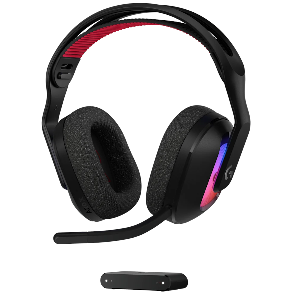 A large main feature product image of Logitech G Astro A20X Wireless Gaming Headset (Black)