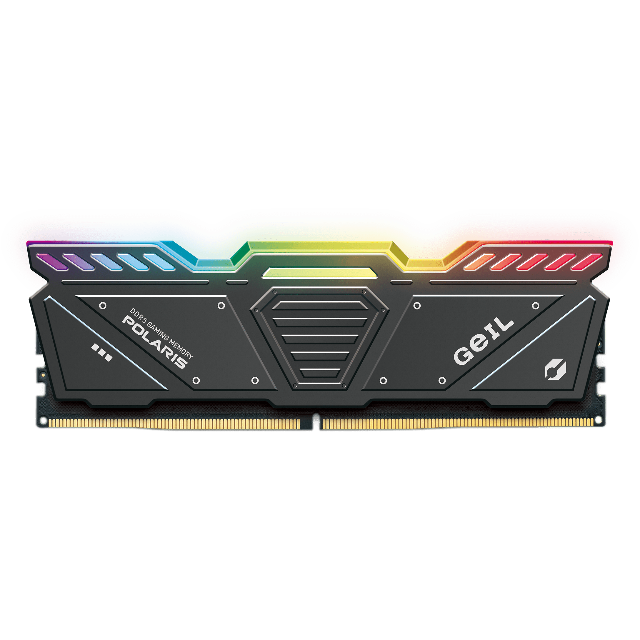 A large main feature product image of GeIL Polaris RGB 32GB Kit (2x16GB) EXPO DDR5-6000 C36 (Grey)