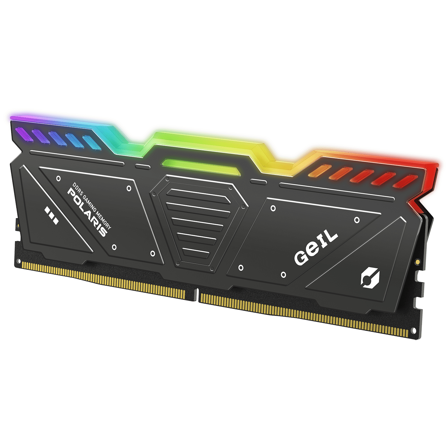 A large main feature product image of GeIL Polaris RGB 32GB Kit (2x16GB) EXPO DDR5-6000 C36 (Grey)