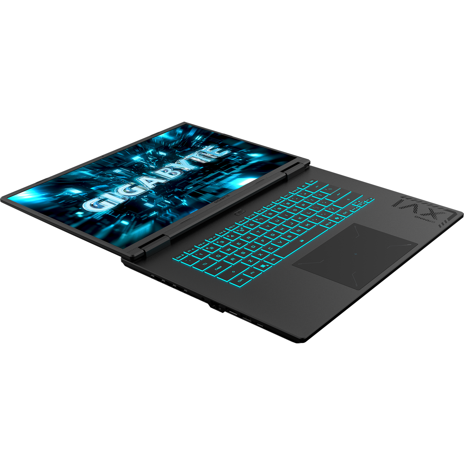 A large main feature product image of Gigabyte GAMING A16 PRO (DXH) - 16" 165Hz, Core 7 240H, RTX 5070 Ti, 32GB/1TB - Win 11 Notebook