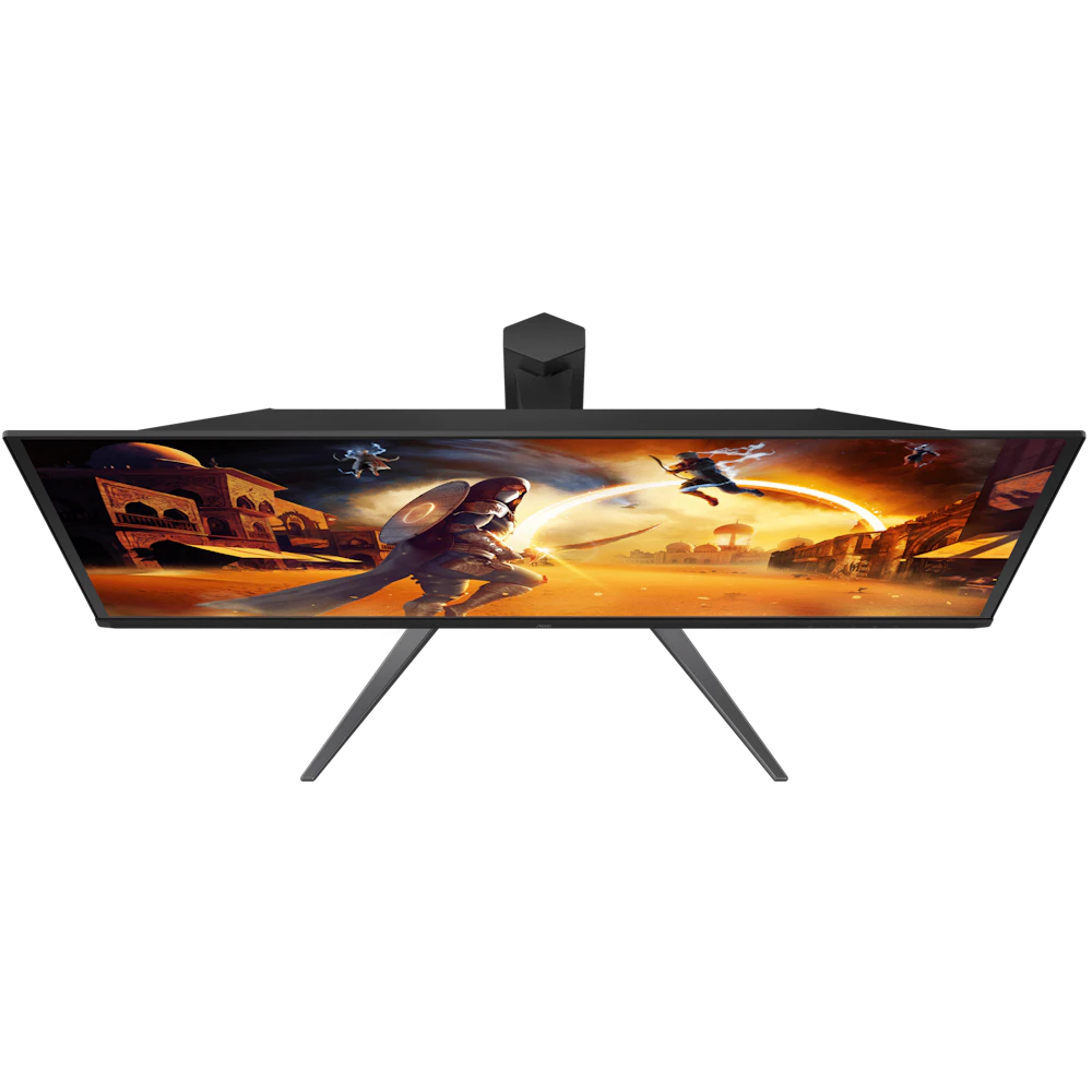A large main feature product image of AOC Gaming Q27G4SD QD-OLED - 27" 1440p 360Hz 0.03ms Monitor