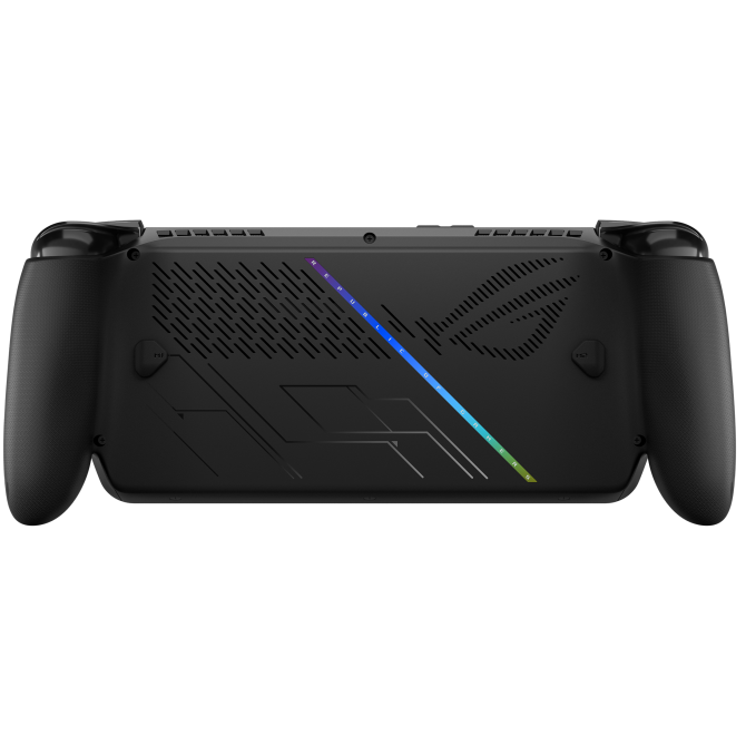 A large main feature product image of ASUS ROG Xbox Ally X - 7" 120Hz, Ryzen AI Z2 Extreme, 24GB/1TB - Gaming Handheld (Black)