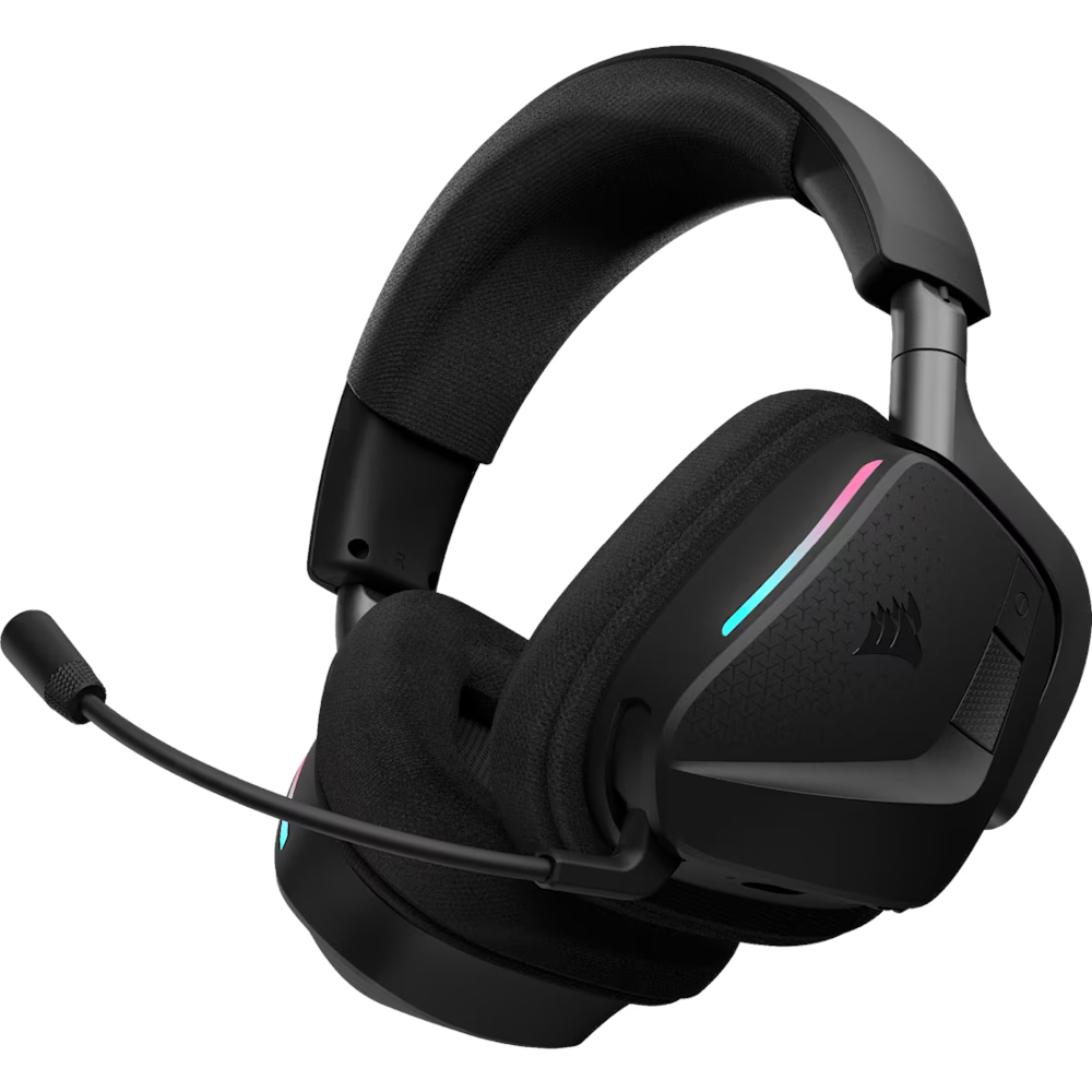 A large main feature product image of Corsair VOID MAX WIRELESS v2 BT Gaming Headset (Carbon)