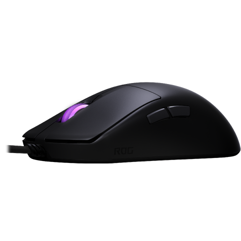 A large main feature product image of ASUS ROG Harpe Mini Core 52g Wired Gaming Mouse