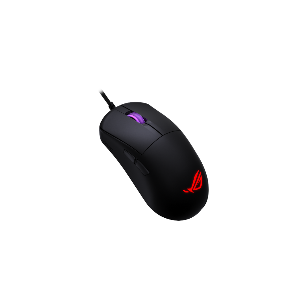 A large main feature product image of ASUS ROG Harpe Mini Core 52g Wired Gaming Mouse