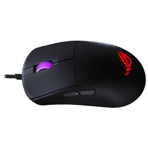 A large main feature product image of ASUS ROG Harpe Mini Core 52g Wired Gaming Mouse