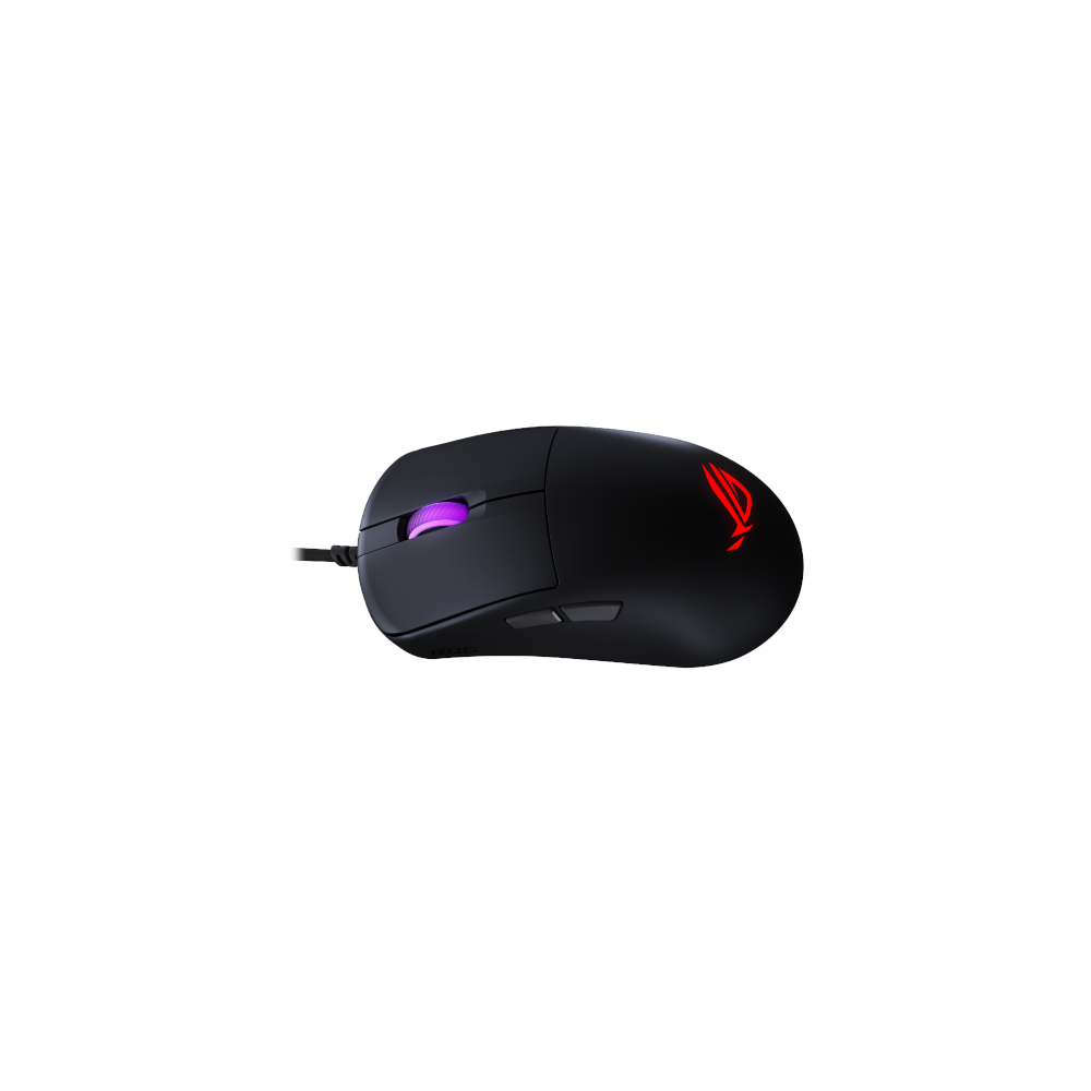 A large main feature product image of ASUS ROG Harpe Mini Core 52g Wired Gaming Mouse