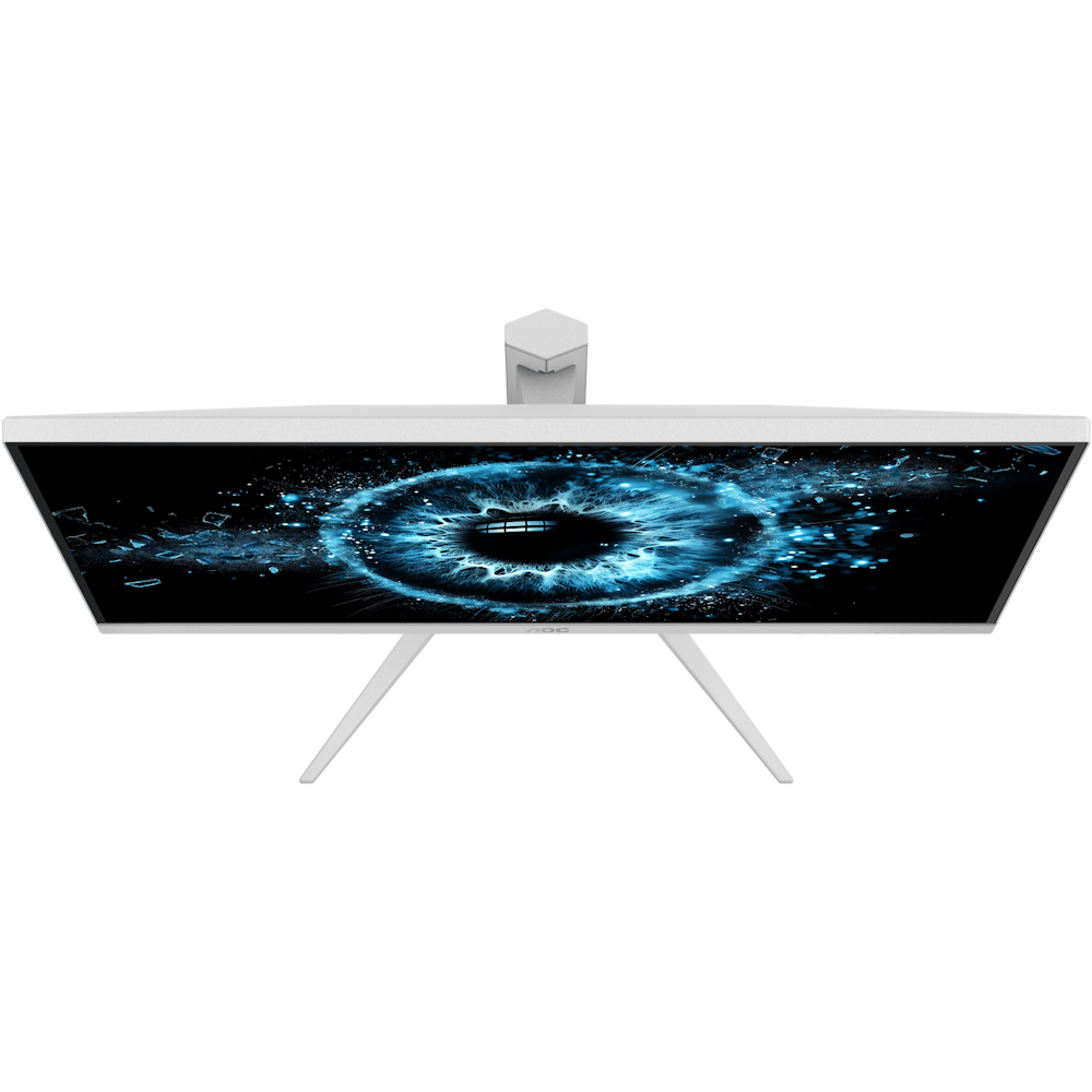 A large main feature product image of AOC Q27G4SL/WS 27" 1440p 320Hz 1ms Circular Polarized Gaming Monitor