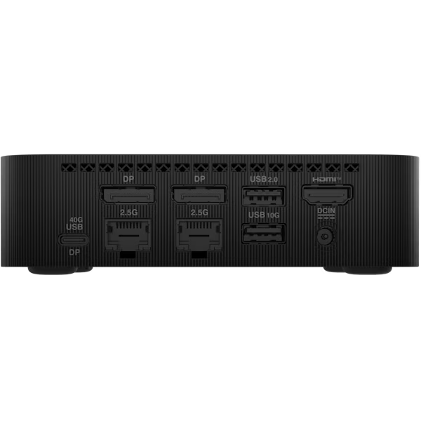 A large main feature product image of EX-DEMO PLE Ryzen 7 AI 32GB/2TB Pro Ready To Go Mini PC