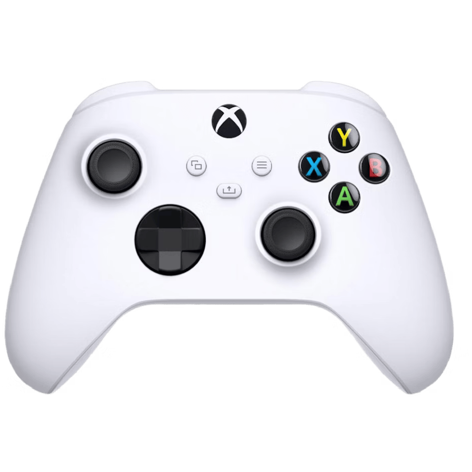 A large main feature product image of XBOX Wireless Controller - Robot White