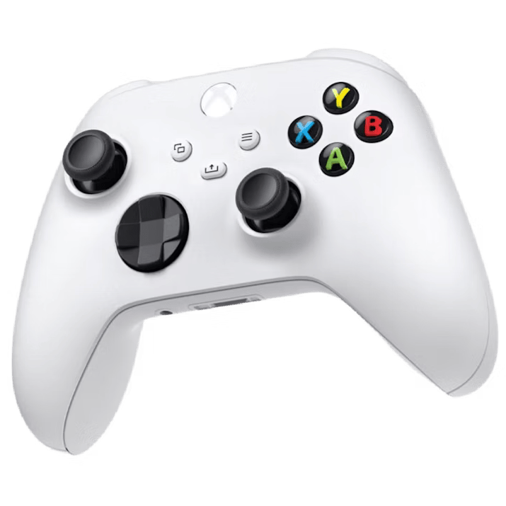A large main feature product image of XBOX Wireless Controller - Robot White