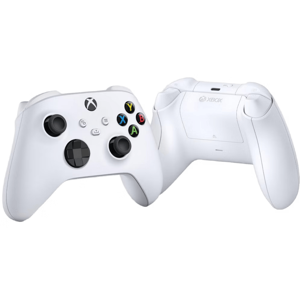A large main feature product image of XBOX Wireless Controller - Robot White