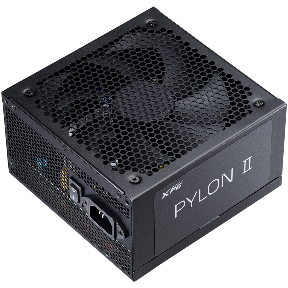 A large main feature product image of ADATA XPG Pylon II 750W Bronze ATX 3.1 PSU