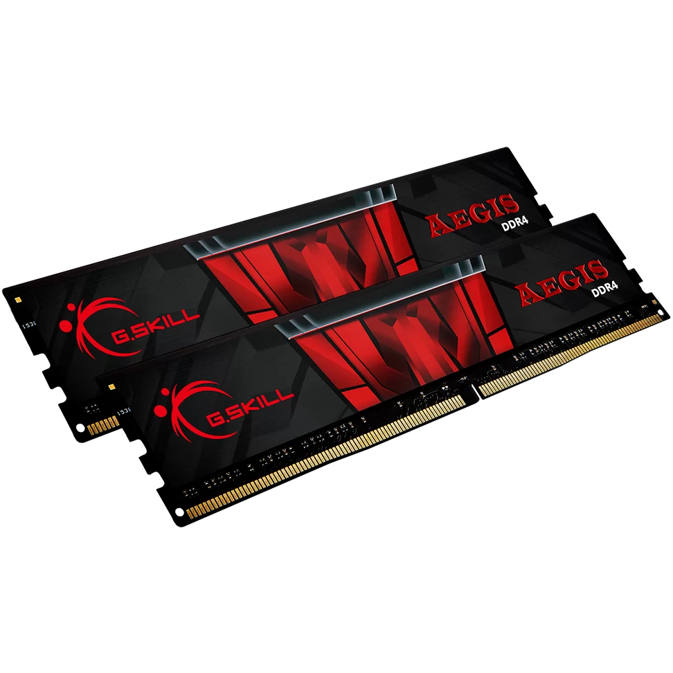 A large main feature product image of G.Skill Aegis 16GB Kit (2x8GB) DDR4-3200 C16