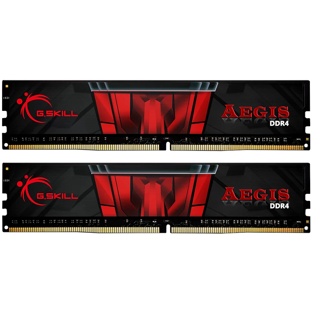 A large main feature product image of G.Skill Aegis 16GB Kit (2x8GB) DDR4-3200 C16