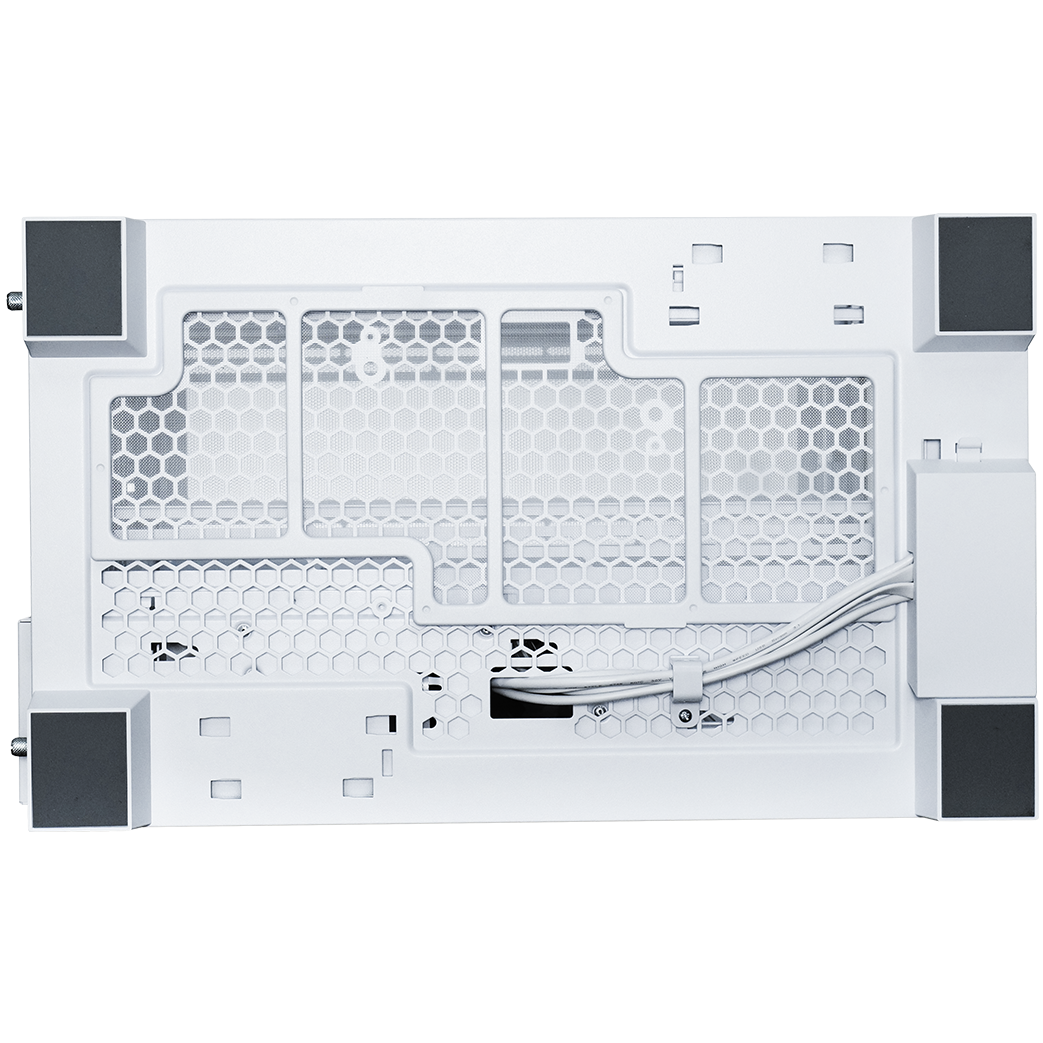 A large main feature product image of Lian Li O11 Dynamic EVO RGB - Mid Tower ATX Case (White)