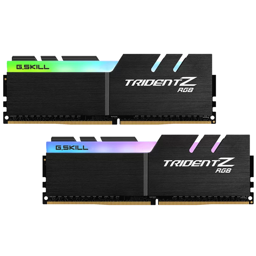 A large main feature product image of G.Skill Trident Z RGB 32GB Kit (2x16GB) DDR4-3200 C16