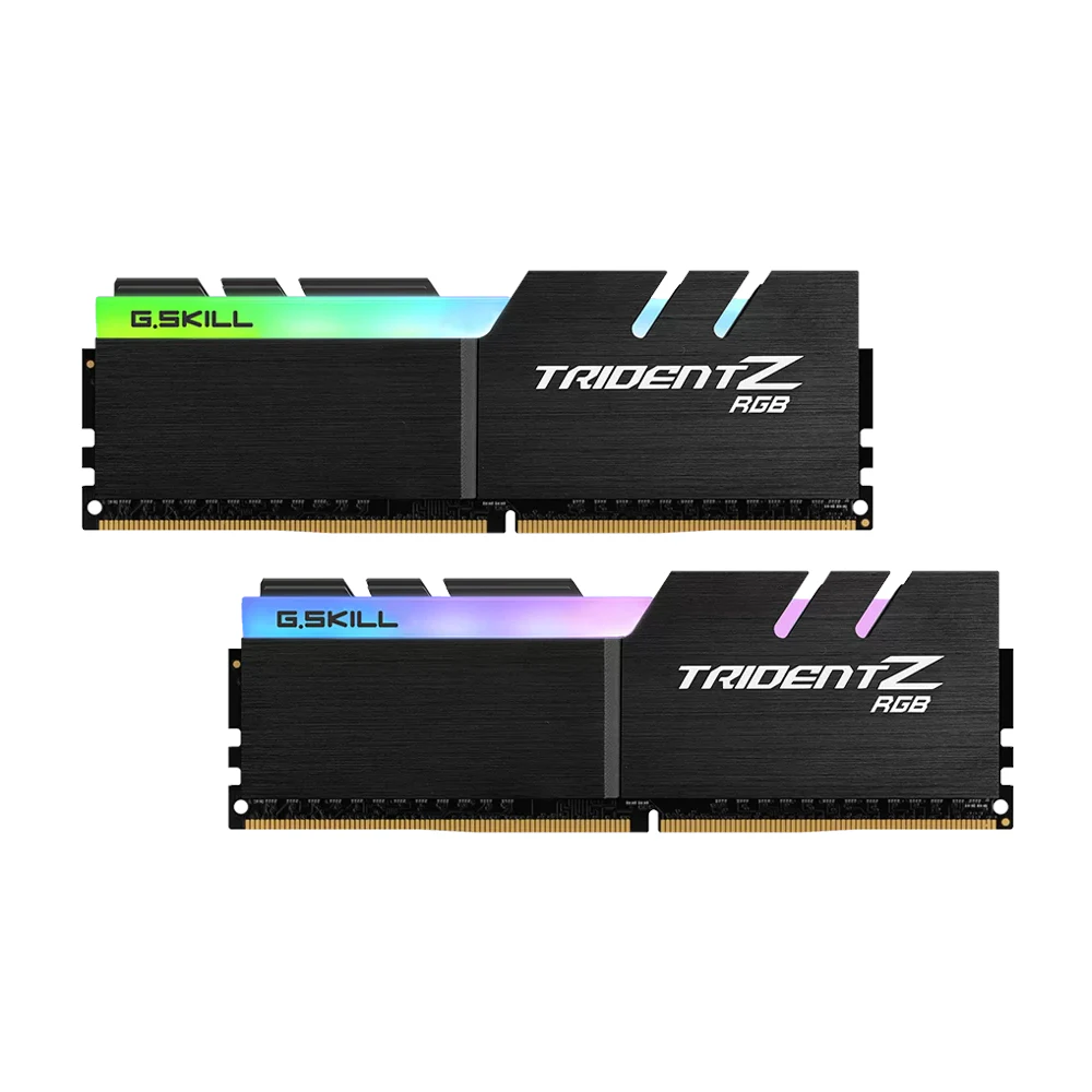 A large main feature product image of G.Skill Trident Z RGB 32GB Kit (2x16GB) DDR4-3200 C16