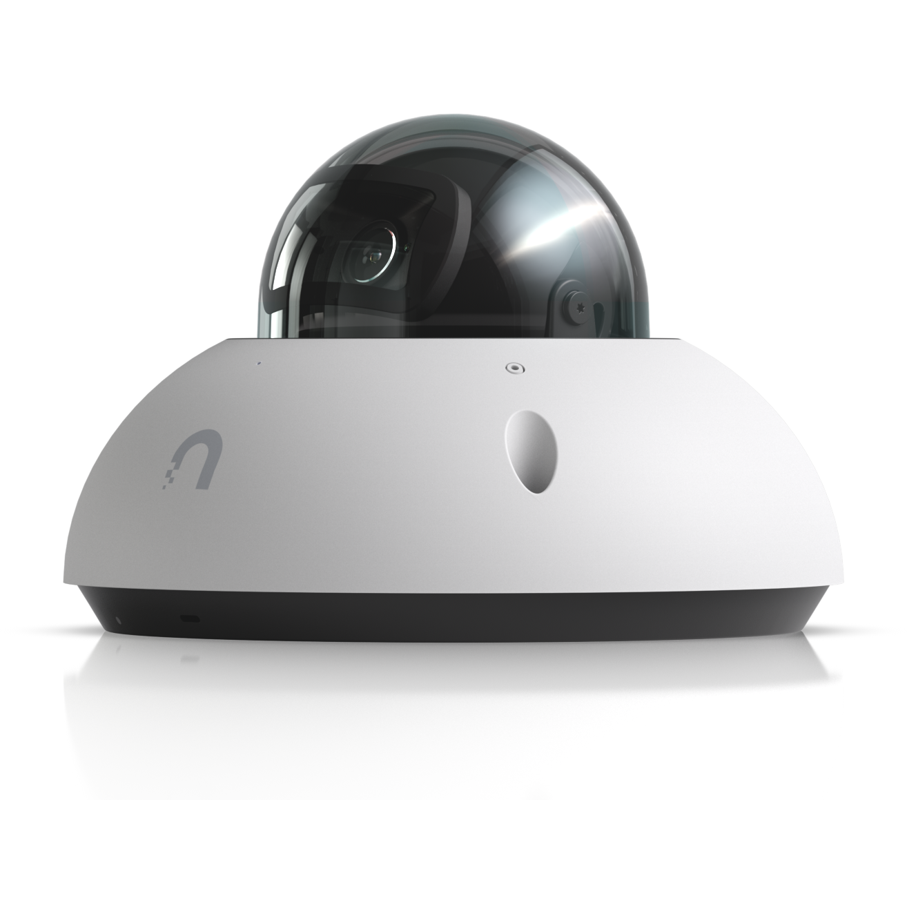 A large main feature product image of Ubiquiti UniFi G6 Dome Security Camera