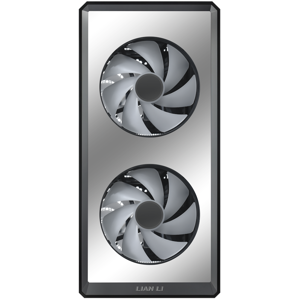 A large main feature product image of Lian Li LANCOOL 217 INF Tempered Glass ARGB Mid Tower Case (Black)