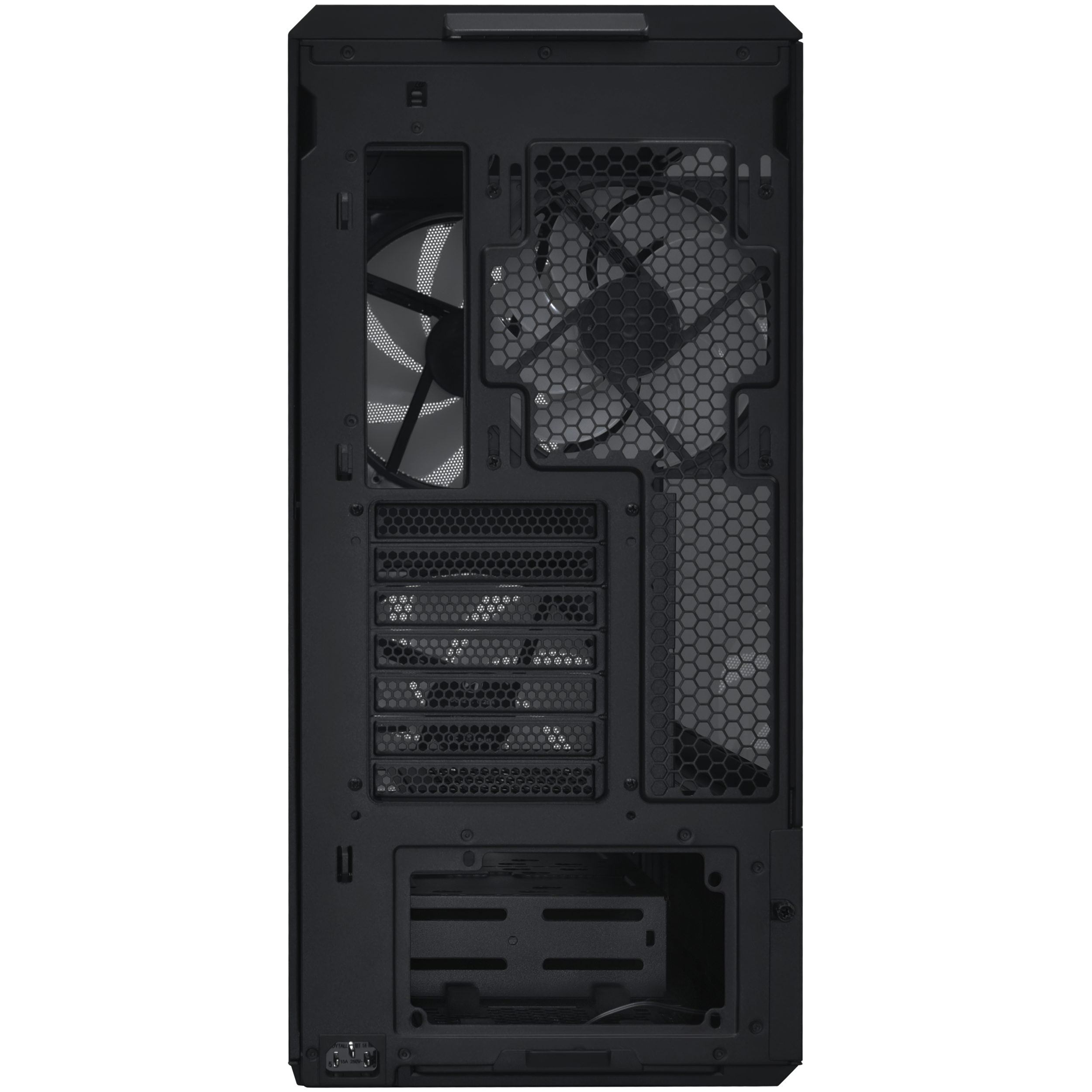 A large main feature product image of Lian Li LANCOOL 217 INF Tempered Glass ARGB Mid Tower Case (Black)