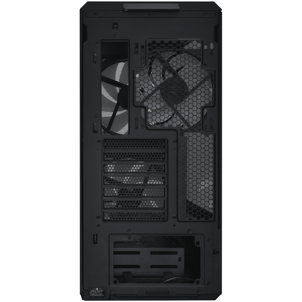 A large main feature product image of Lian Li LANCOOL 217 INF Tempered Glass ARGB Mid Tower Case (Black)