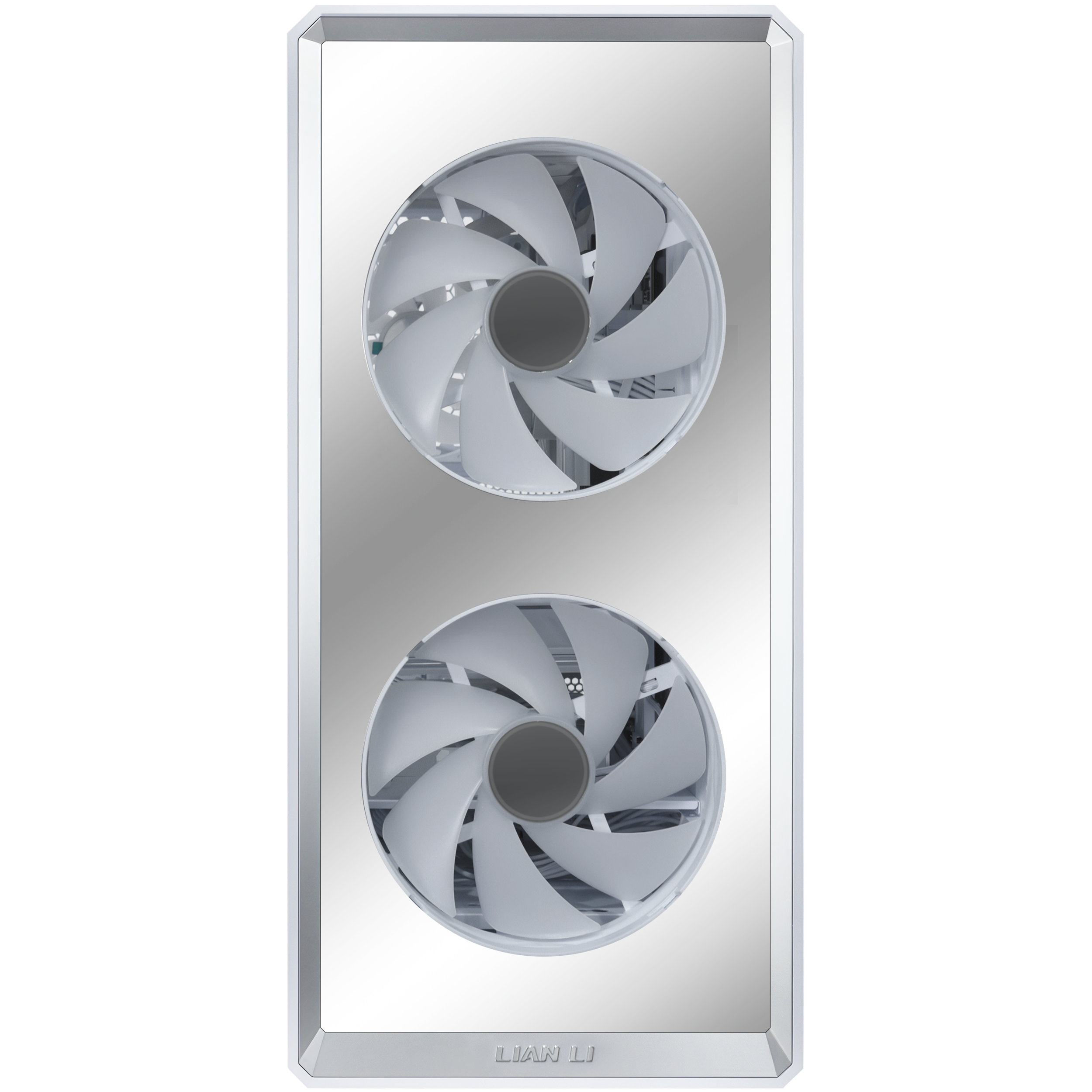 A large main feature product image of Lian Li LANCOOL 217 INF Tempered Glass ARGB Mid Tower Case (White)