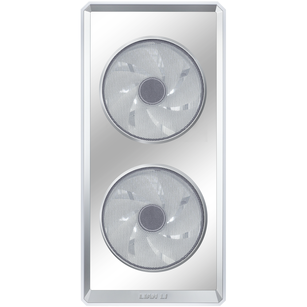 A large main feature product image of Lian Li LANCOOL 217 INF Tempered Glass ARGB Mid Tower Case (White)