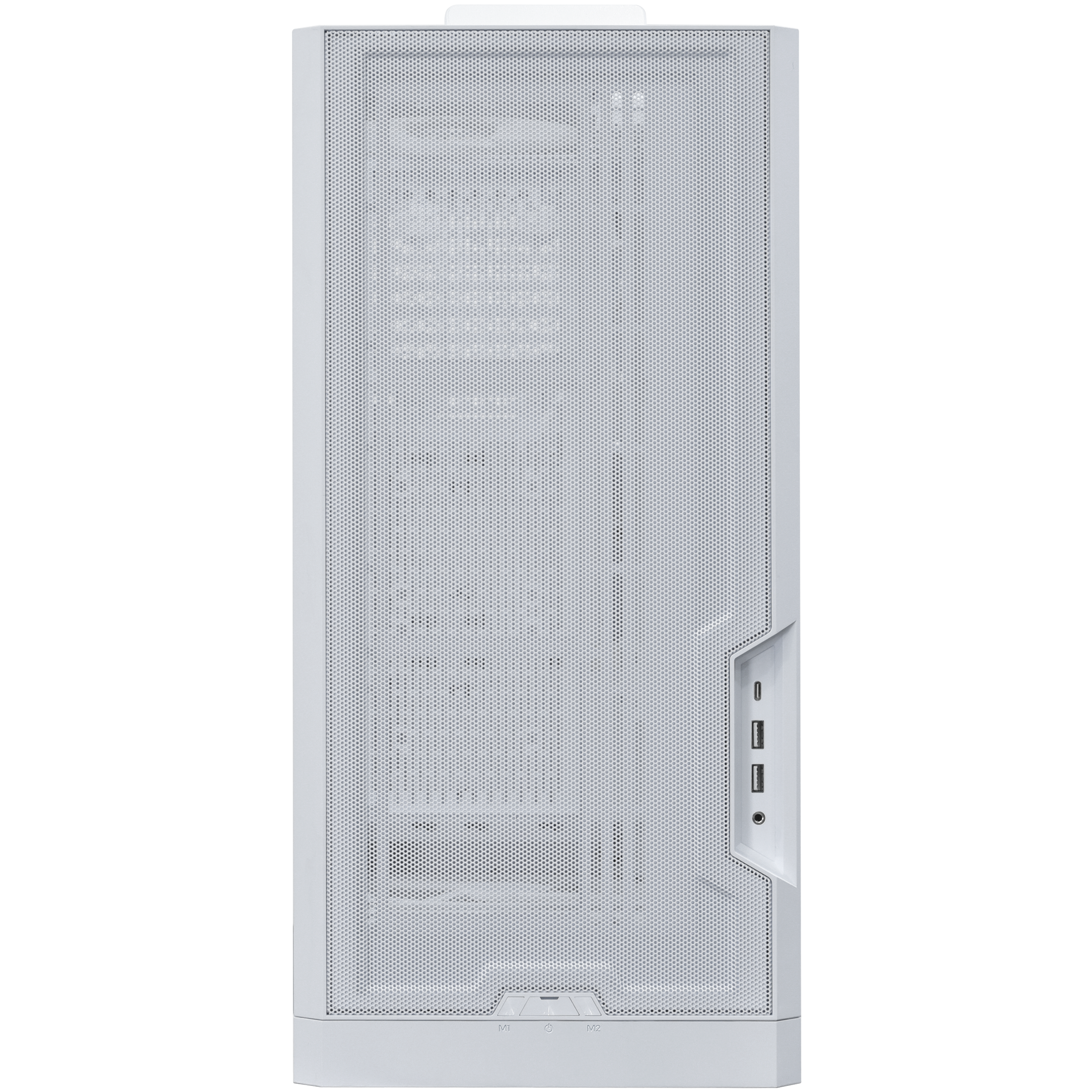 A large main feature product image of Lian Li LANCOOL 217 INF Tempered Glass ARGB Mid Tower Case (White)