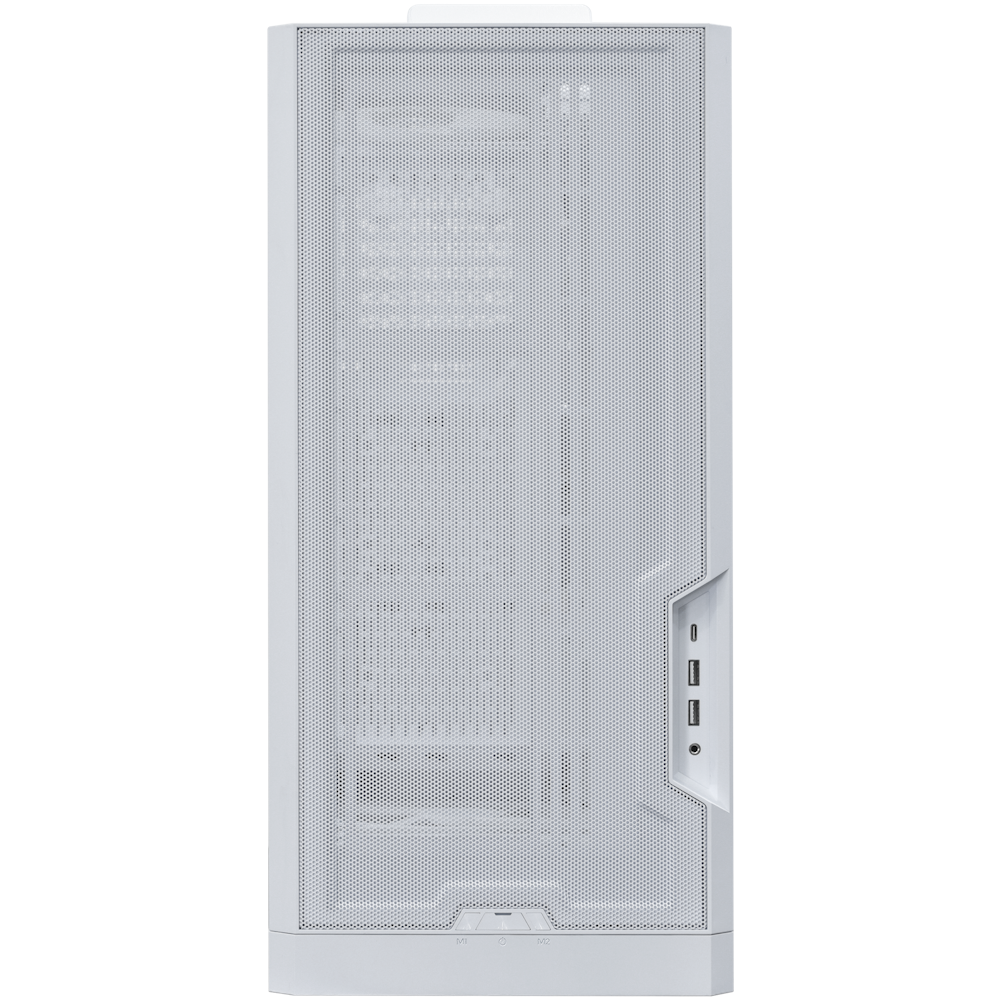 A large main feature product image of Lian Li LANCOOL 217 INF Tempered Glass ARGB Mid Tower Case (White)