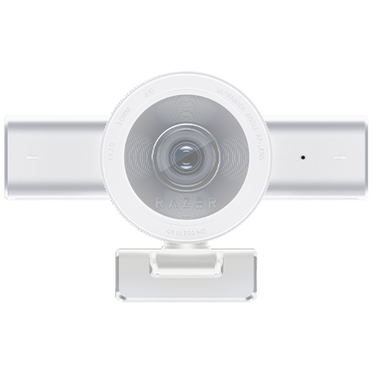 A large main feature product image of Razer Kiyo V2 - 4K30 Ultra HD Streaming Webcam (White)
