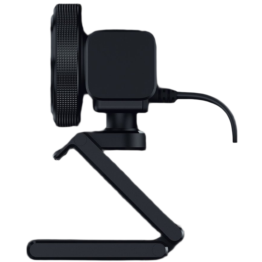 A large main feature product image of Razer Kiyo V2 X - 1080p60 Full HD Streaming Webcam (Black)