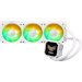 A product image of ASUS TUF GAMING LC III 360 LCD ARGB 360mm AIO Liquid CPU Cooler - White