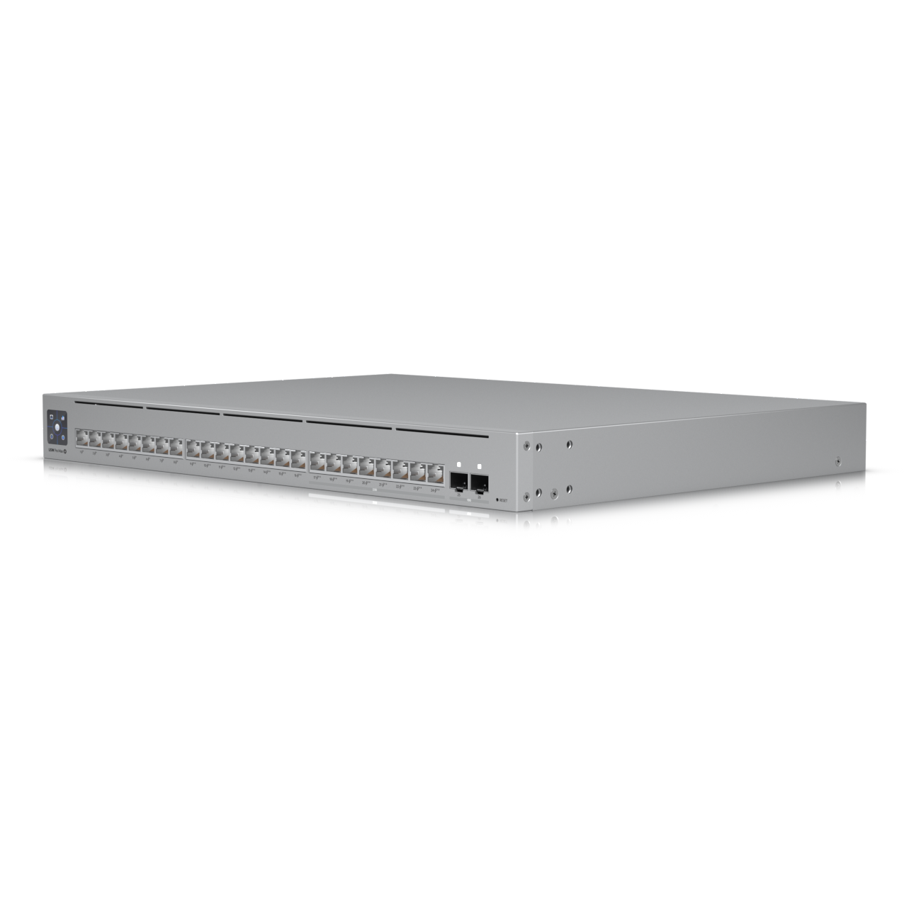 A large main feature product image of Ubiquiti UniFi Pro Max 24-Port Layer 3 Switch w/ PoE