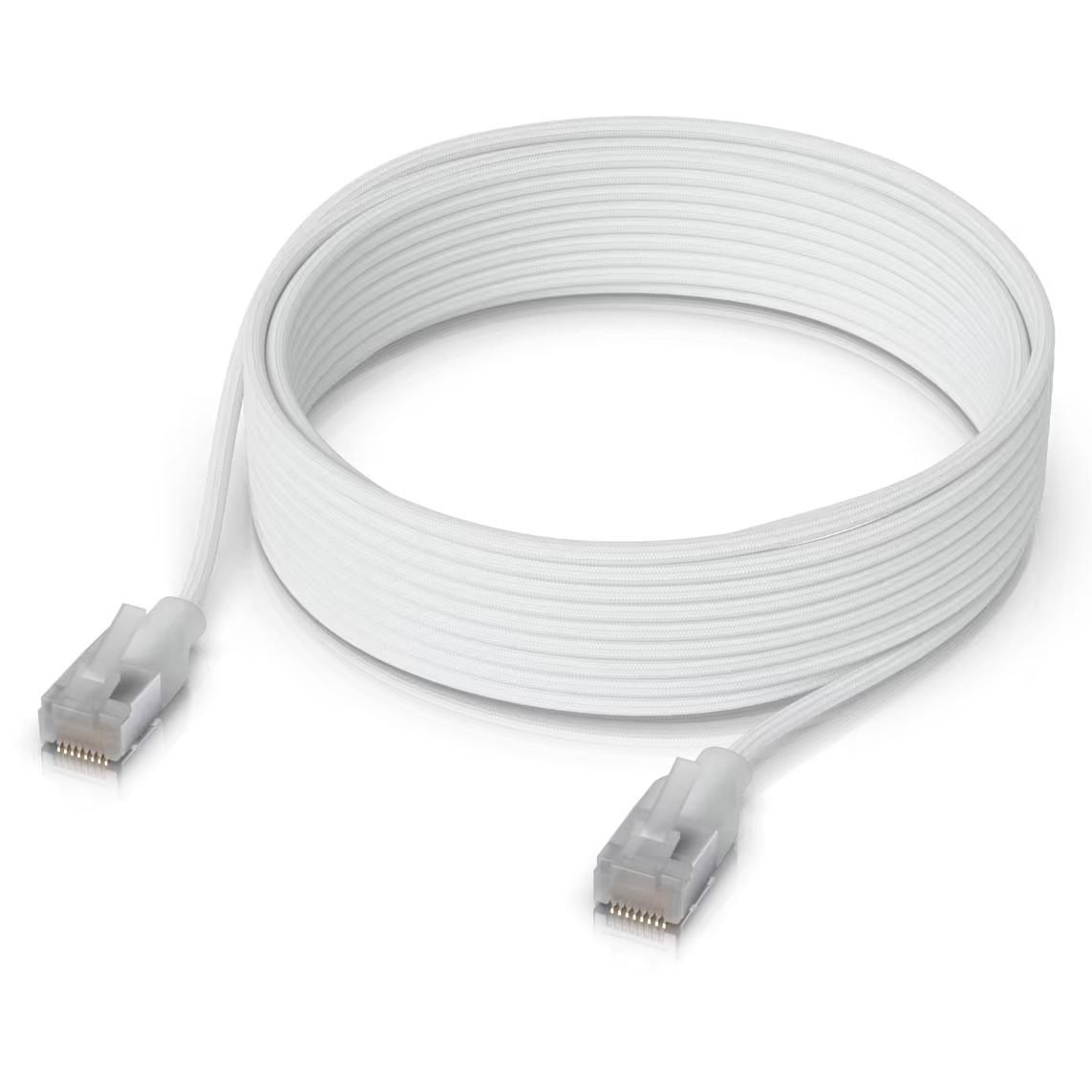 A large main feature product image of Ubiquiti UniFi Premium Ultra-Thin Braided Cat6A Patch Cable - 5m