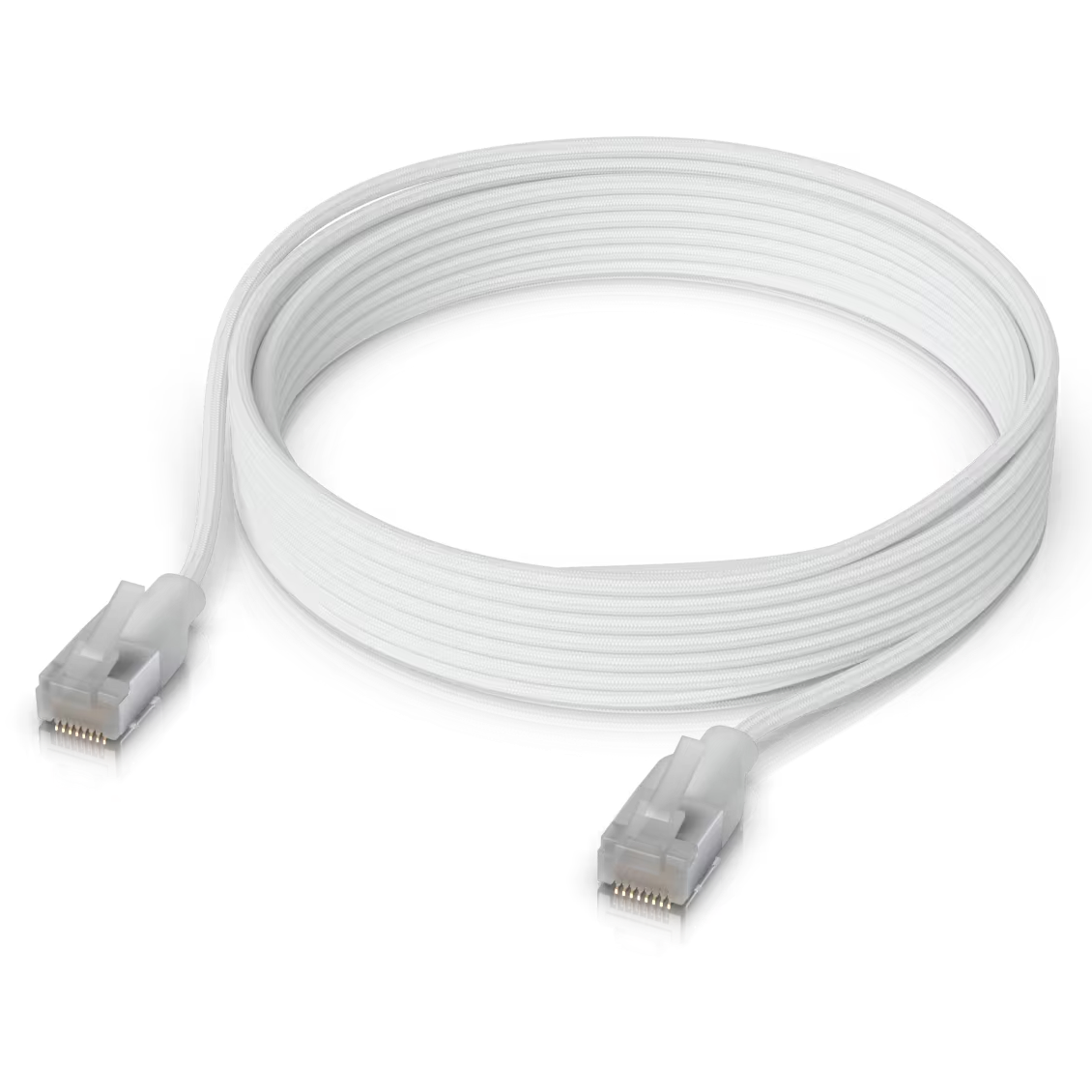 A large main feature product image of Ubiquiti UniFi Premium Ultra-Thin Braided Cat6A Patch Cable - 3m