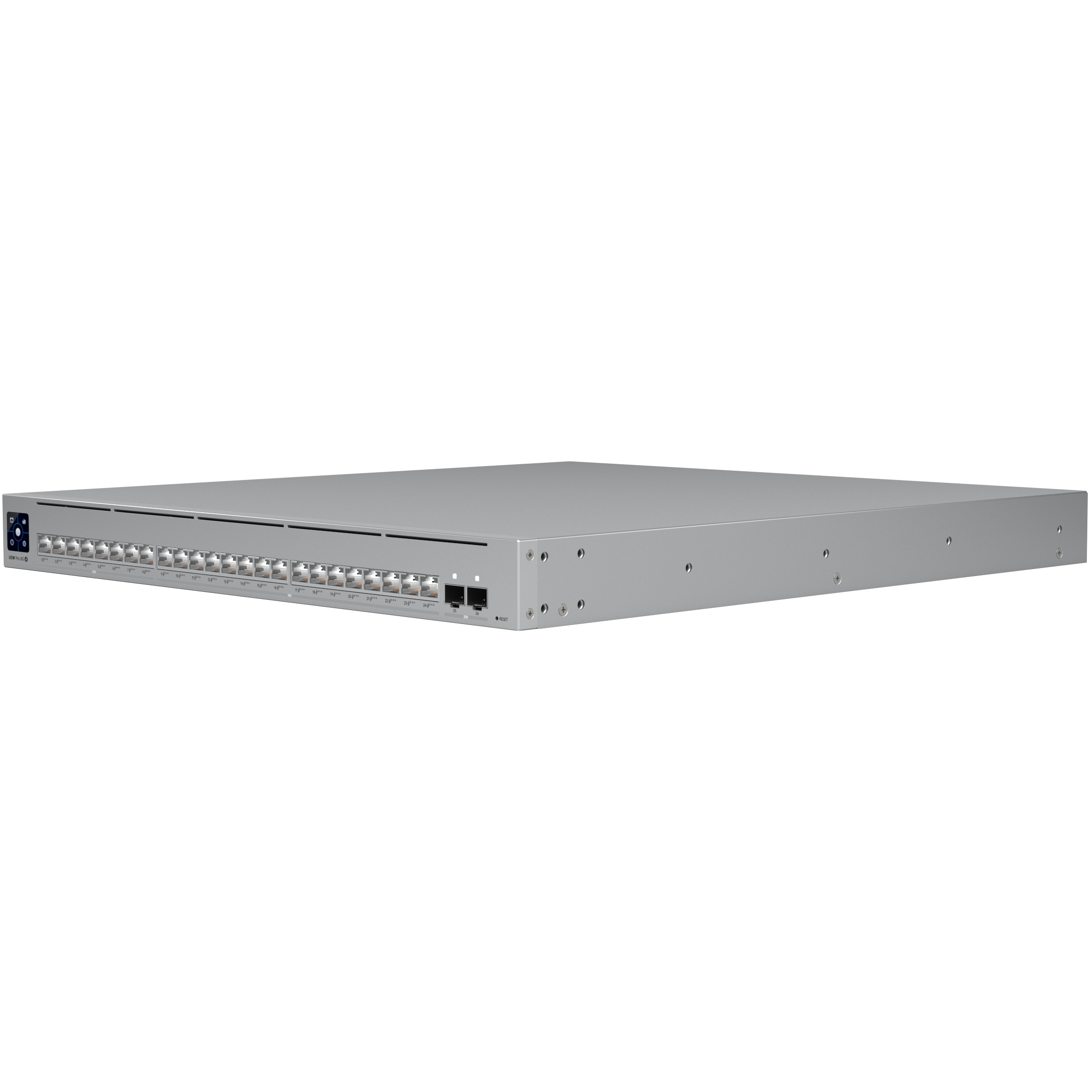 A large main feature product image of Ubiquiti UniFi Pro XG 24-Port Layer 3 Switch w/ PoE